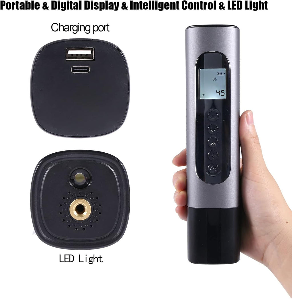 Tire Inflator Portable Air Compressor 150 Psi with Digital Pressure Gauge A385972