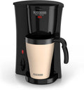 Personal Coffeemaker with Travel Mug, Black/Beige T71980
