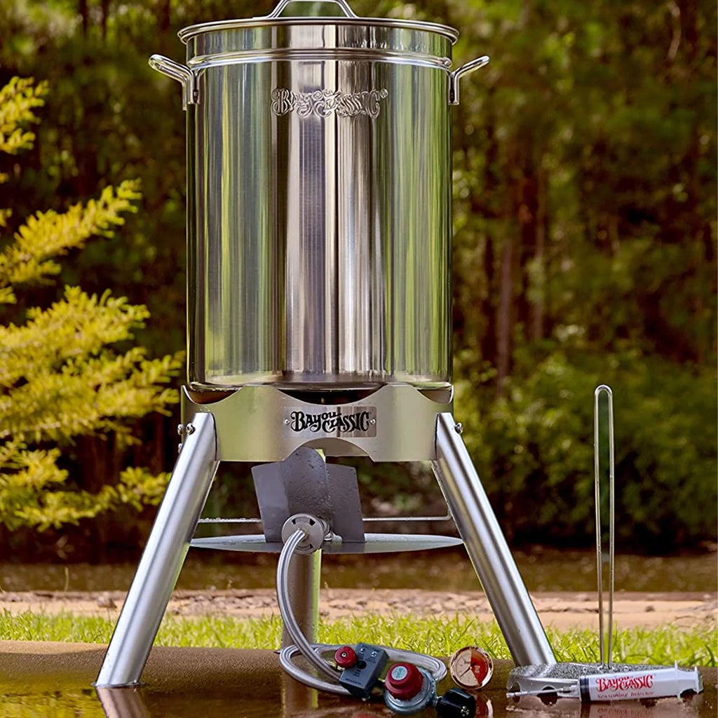 44 qt. Stainless Steel Turkey Fryer Kit O78324