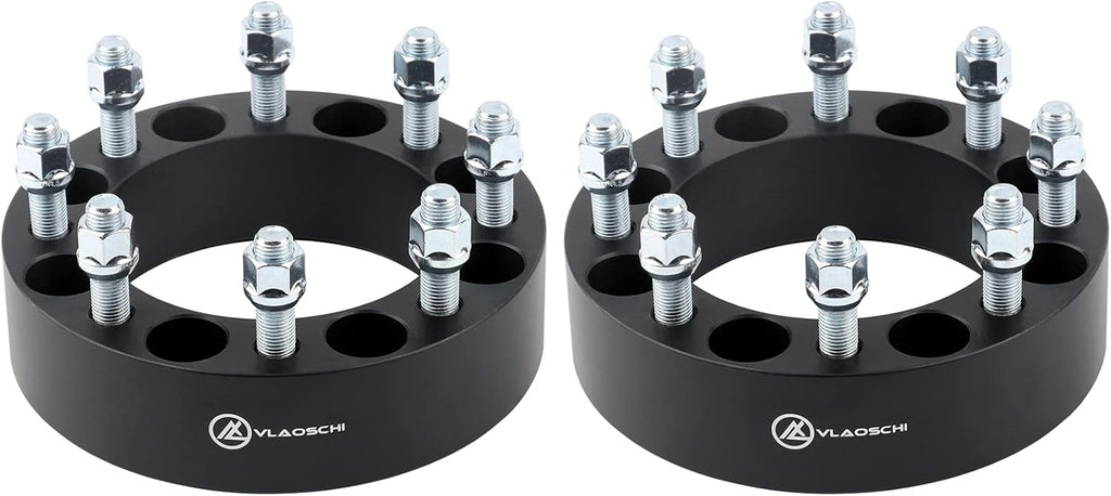 Black Forged 2 Inch Wheel Adapters Pack of 2 D218684