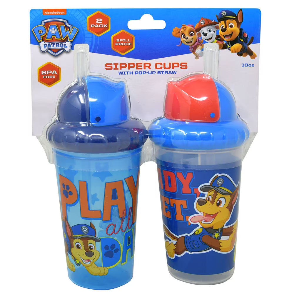 2pk Straw Sipper Cup & 2pk Hard Spout Sippy Cup Y348