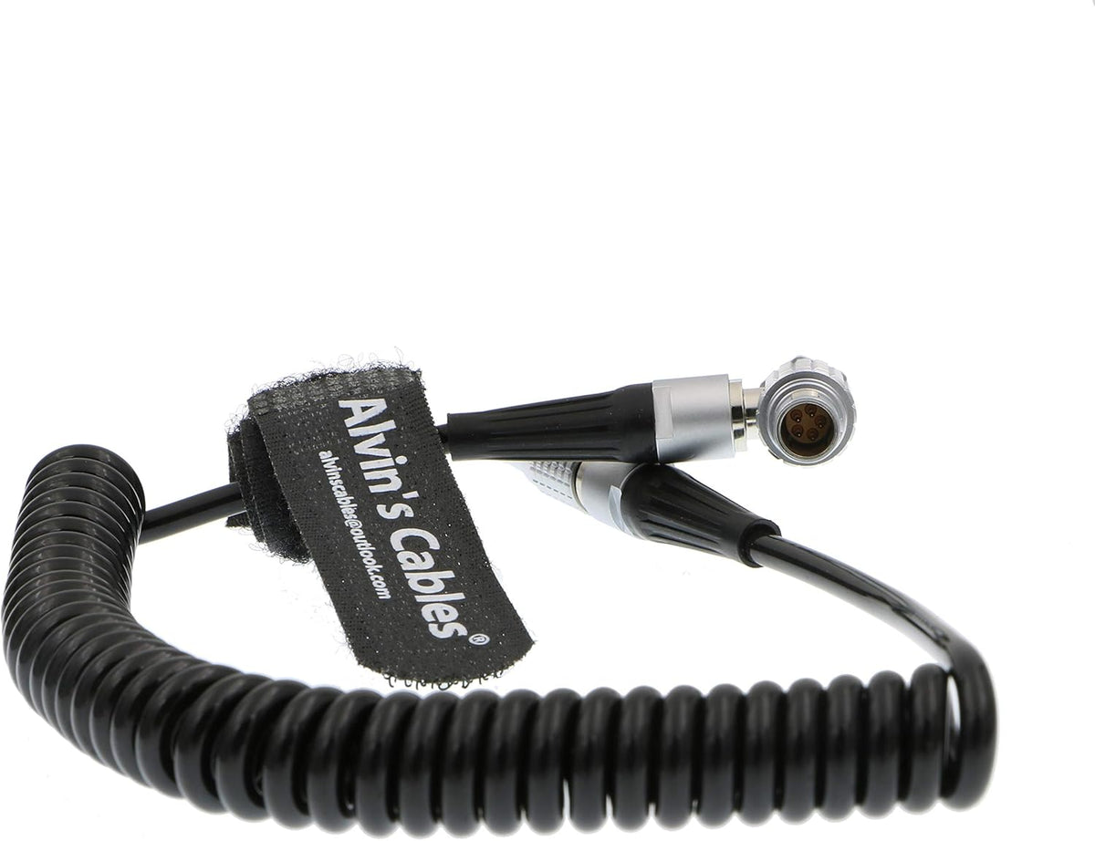 5 Pin Male to 5pin Timecode Coiled Cable Pack of 2 F207289