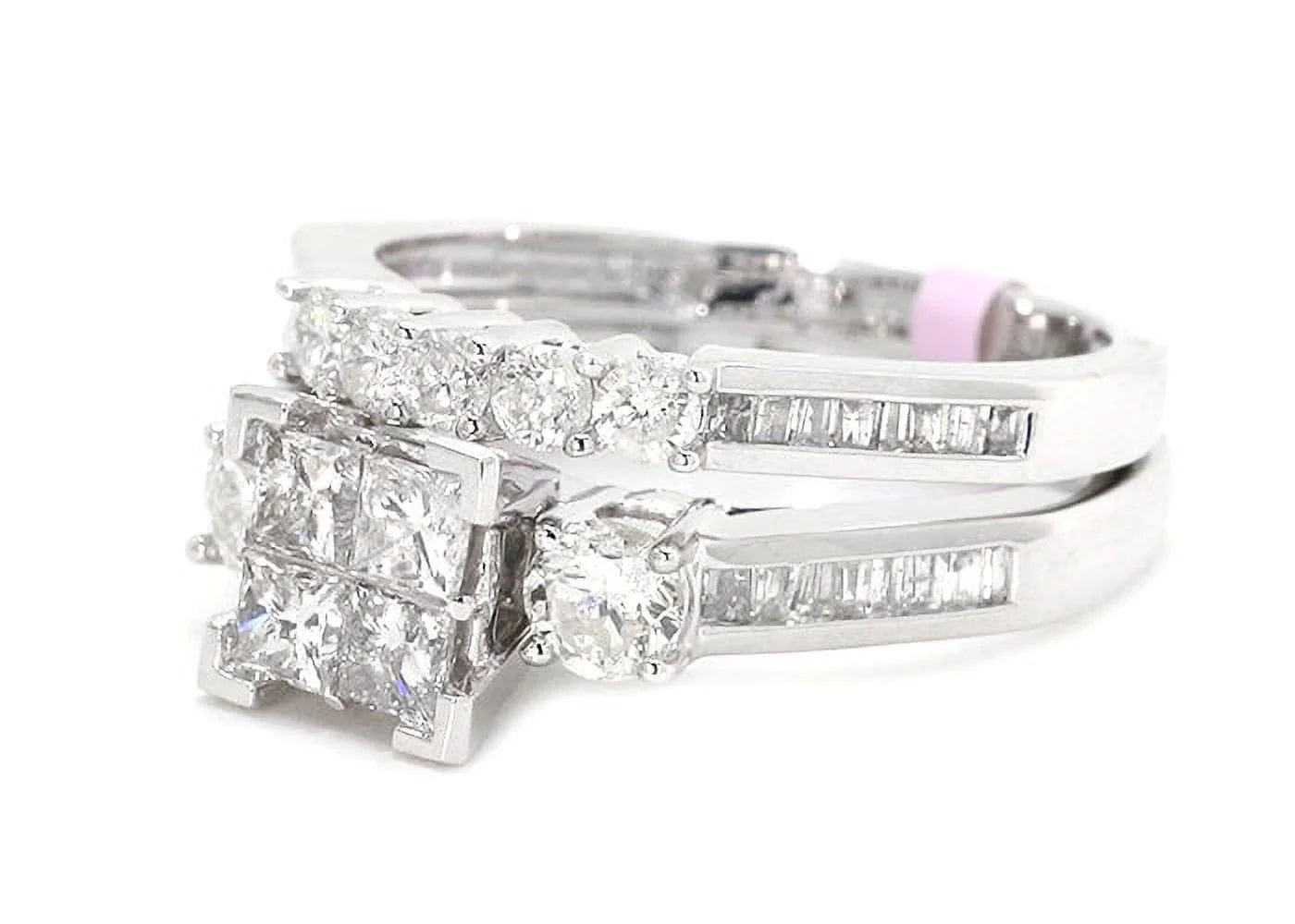 Princess Cut Diamond Engagement Ring B670