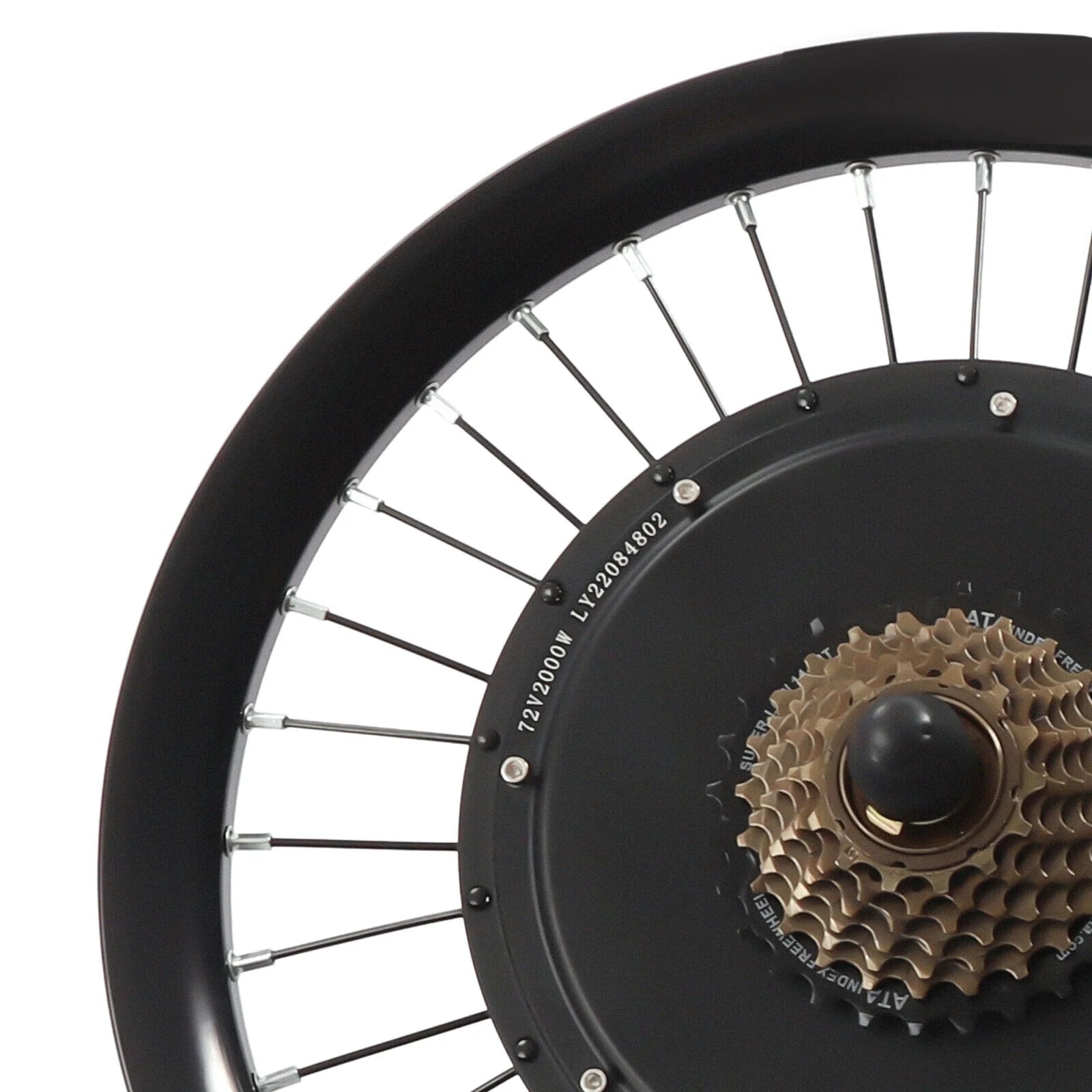 20'' Rear Wheel Electric Bicycle Conversion Kit 72V 2000W Z427