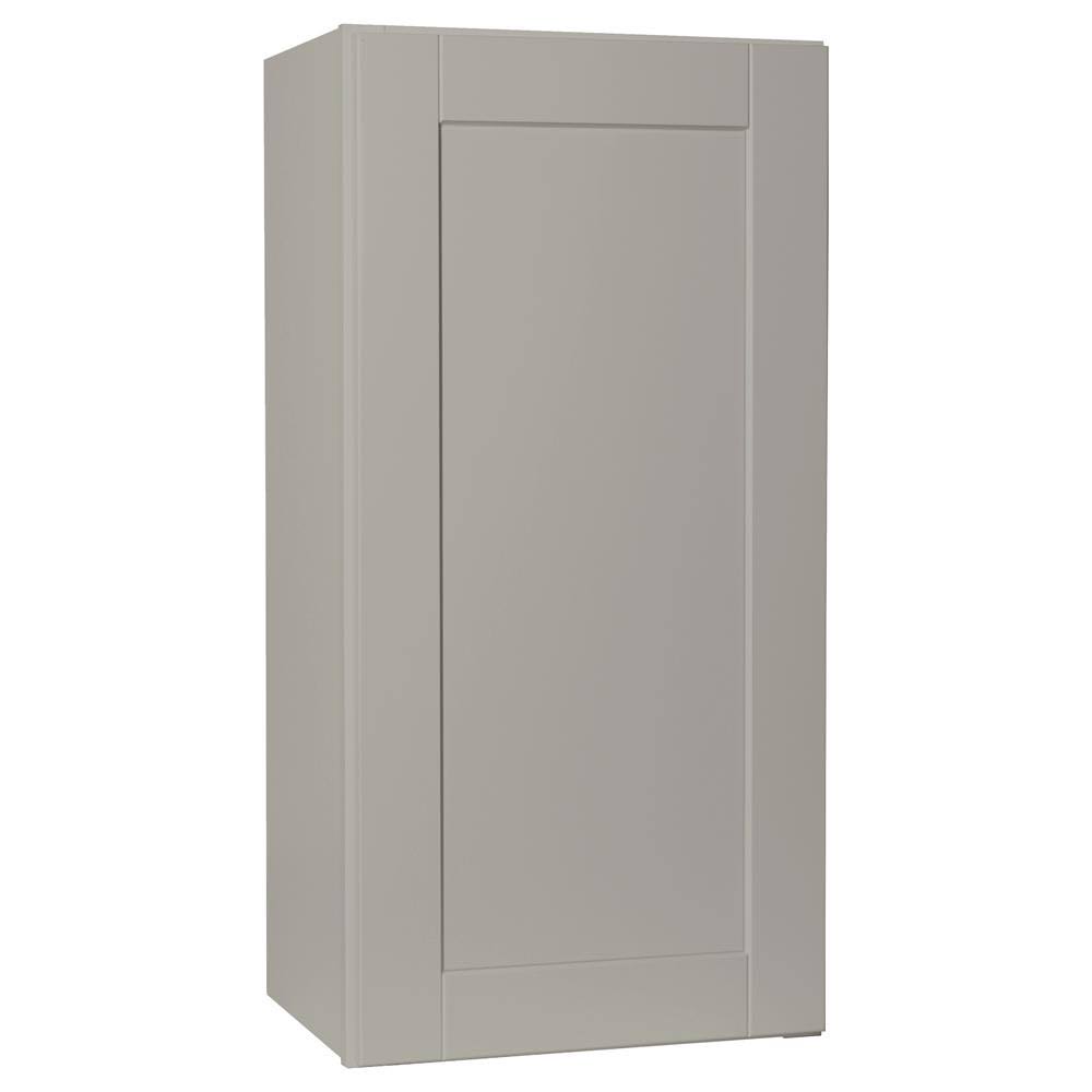 Dove Gray Shaker Assembled Wall Kitchen Cabinet L964