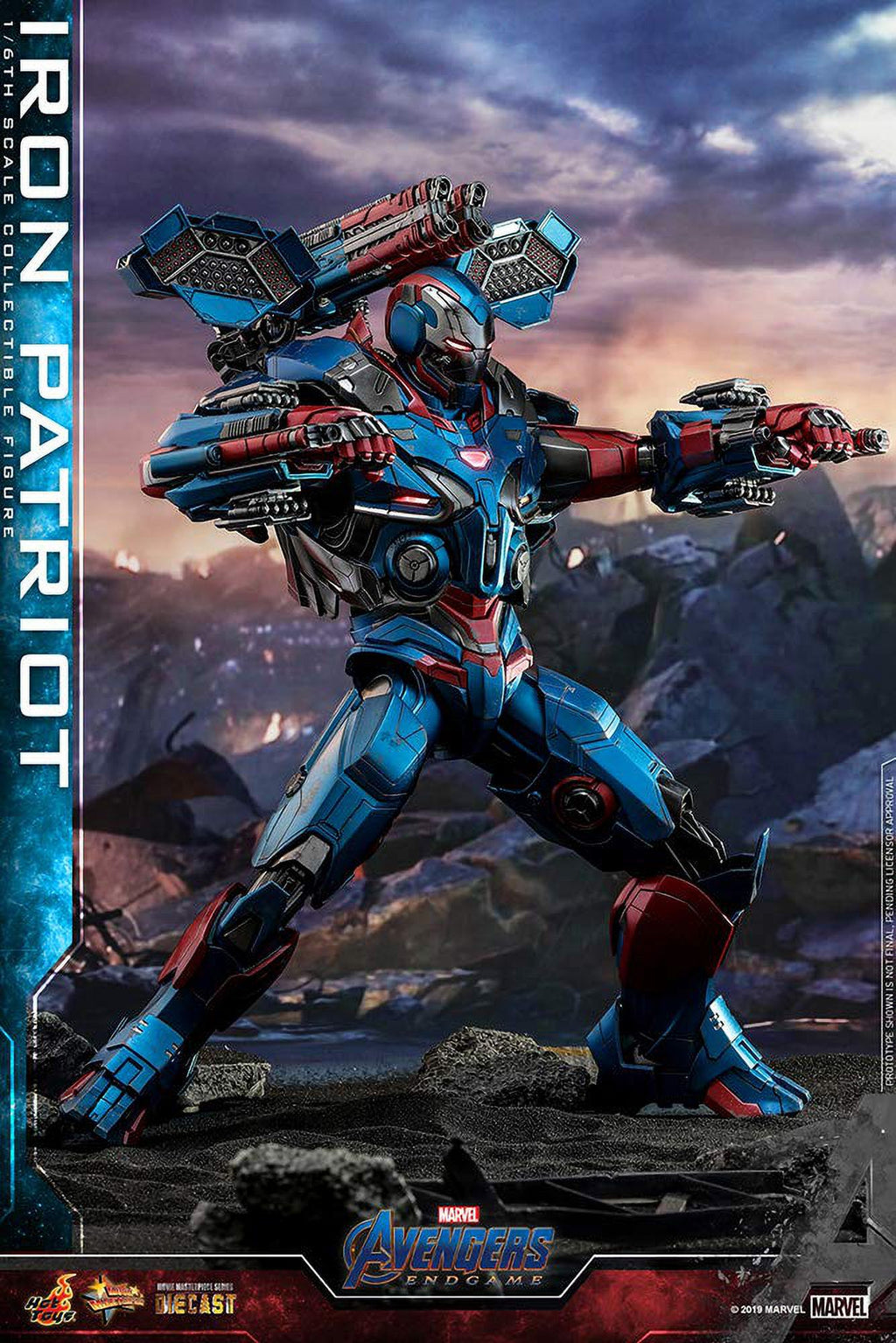 1/6 Scale Iron Patriot Figure J495