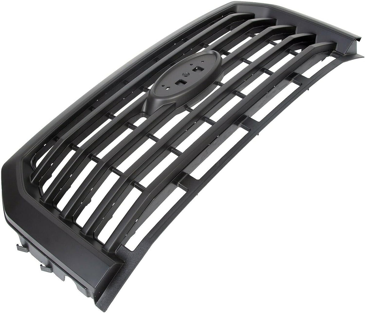 Black Horizontal Front Bumper Grille Five Bar Radiator C108
