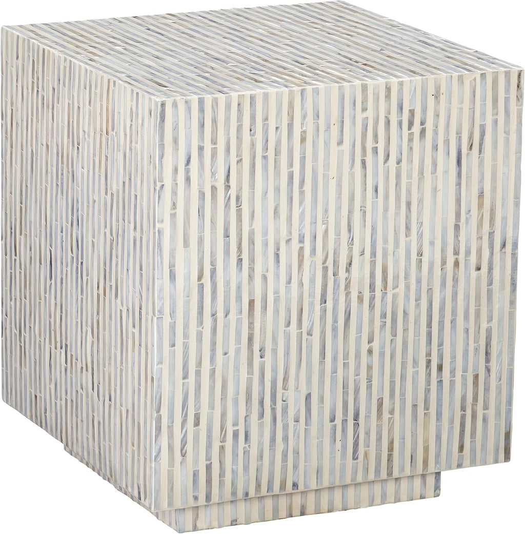 Black Stripe Accent Table H774