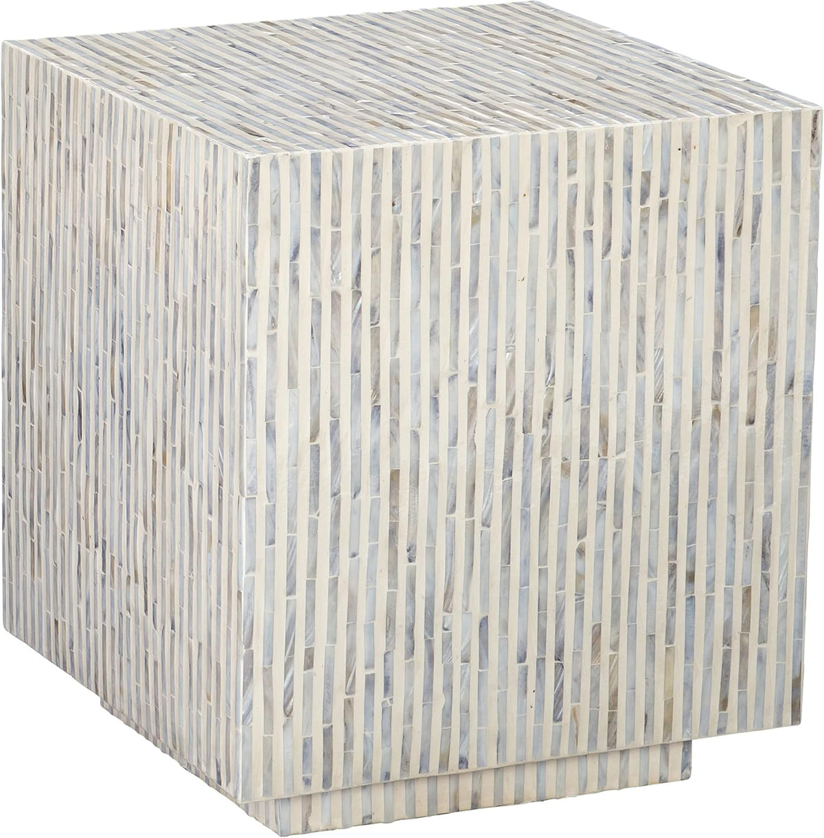 Black Stripe Accent Table H774