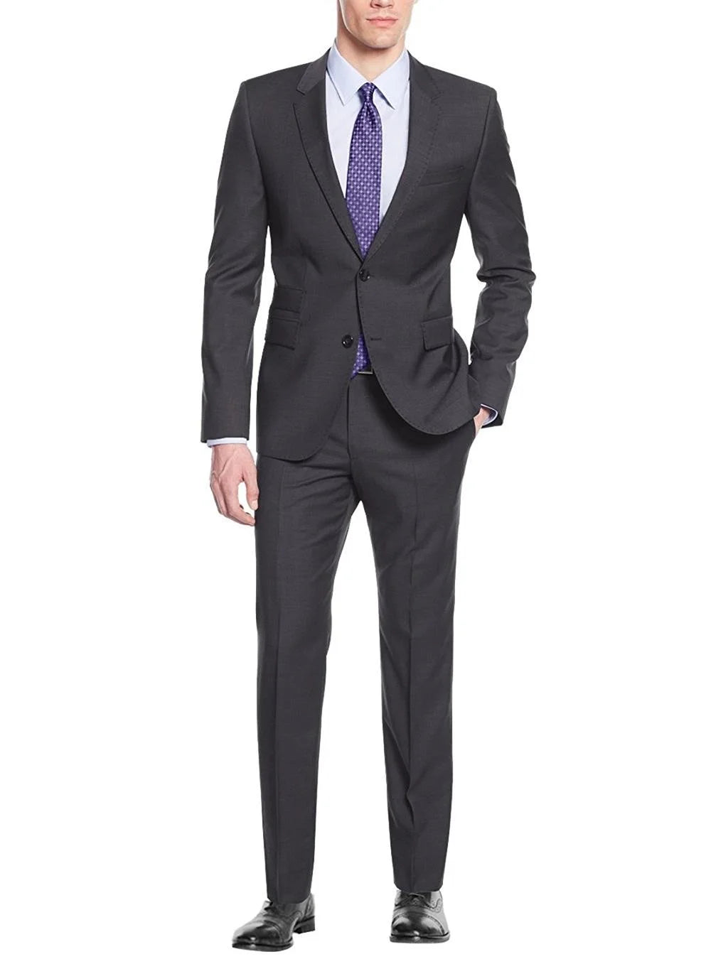 Charcoal Men's Suit Jacket I3945