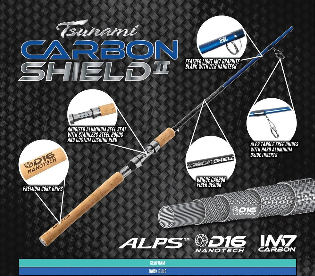 Carbon Shield Casting Rod L38266