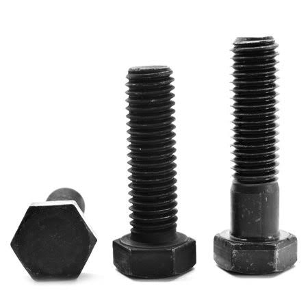 1 3/8 inch-6 x 5 inch Coarse Thread Grade 8 Hex Cap Screw Alloy Steel Black Oxide Pk 10 Y47873