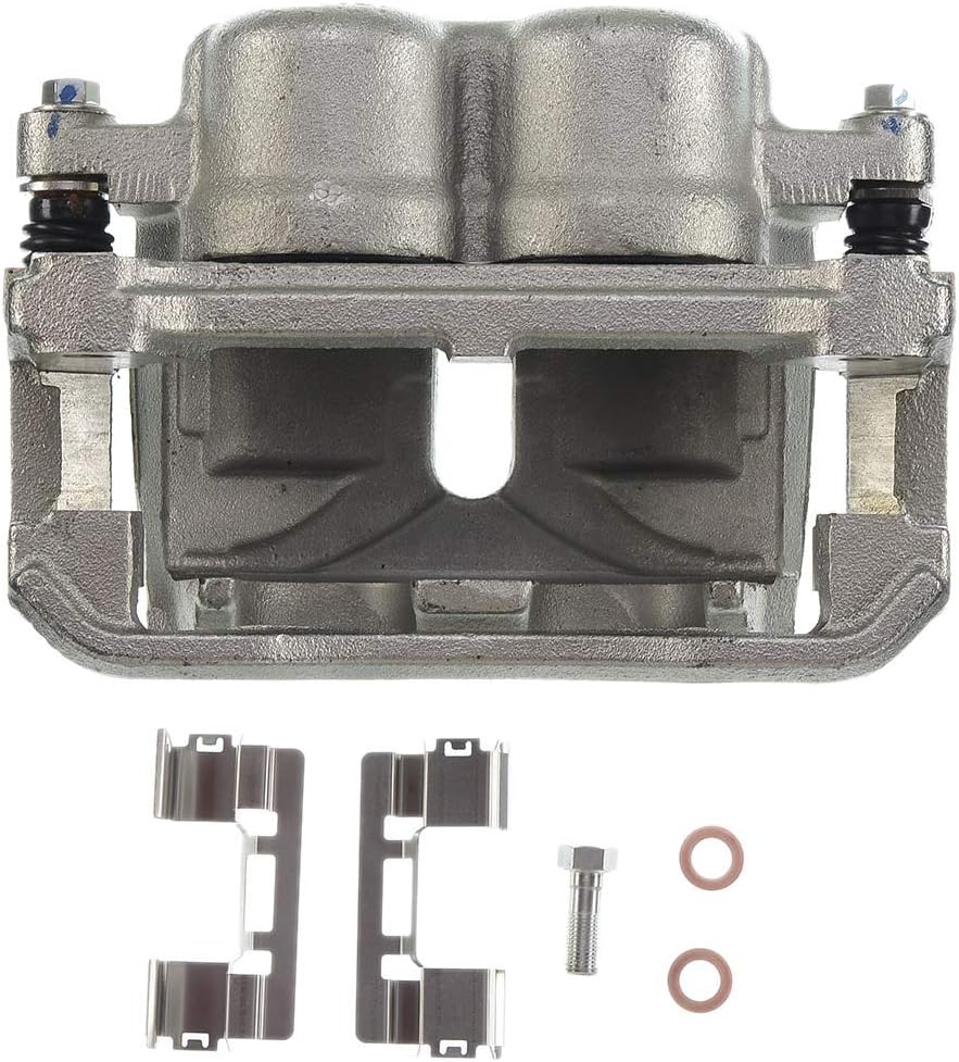 Disc Brake Caliper Assembly with Bracket Front Driver Pack of 2 E1844
