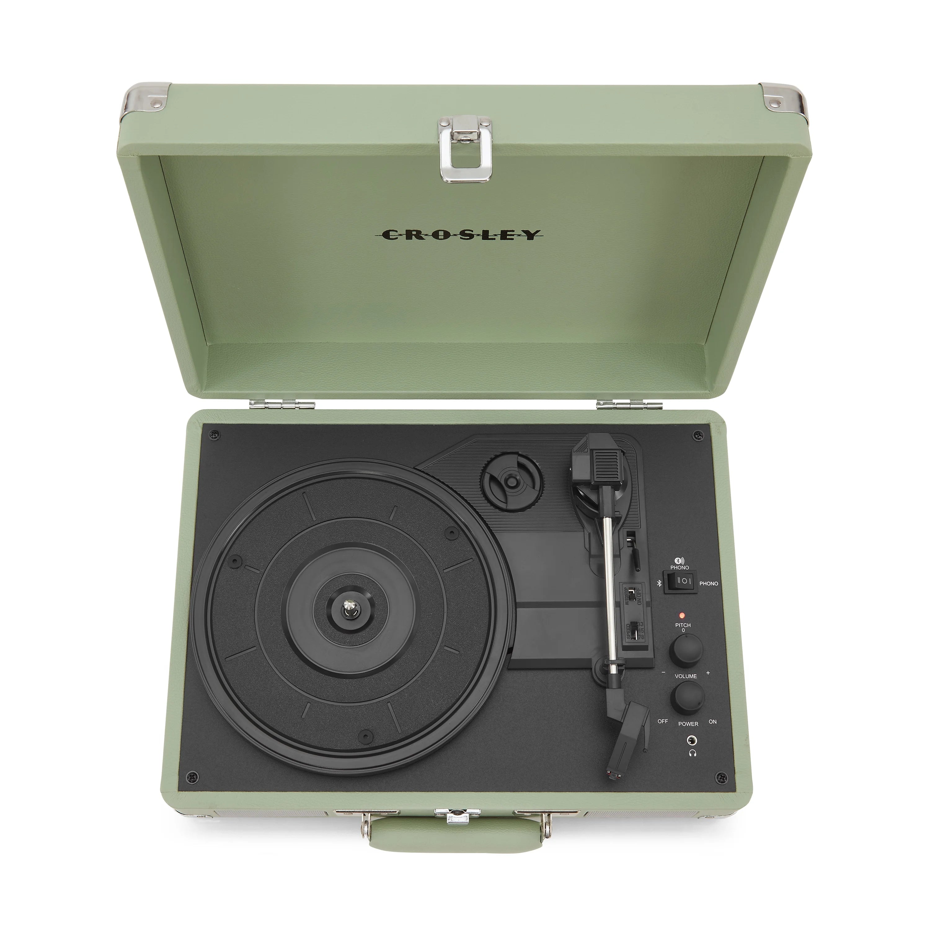 Vinyl Record Player with Bluetooth Speakers F380730
