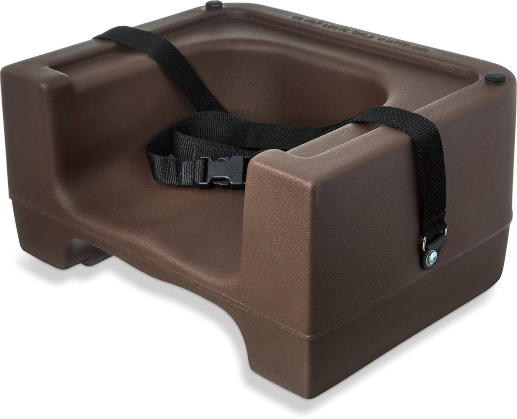 Brown Dual Height Booster Seat with Safety Strap E79208