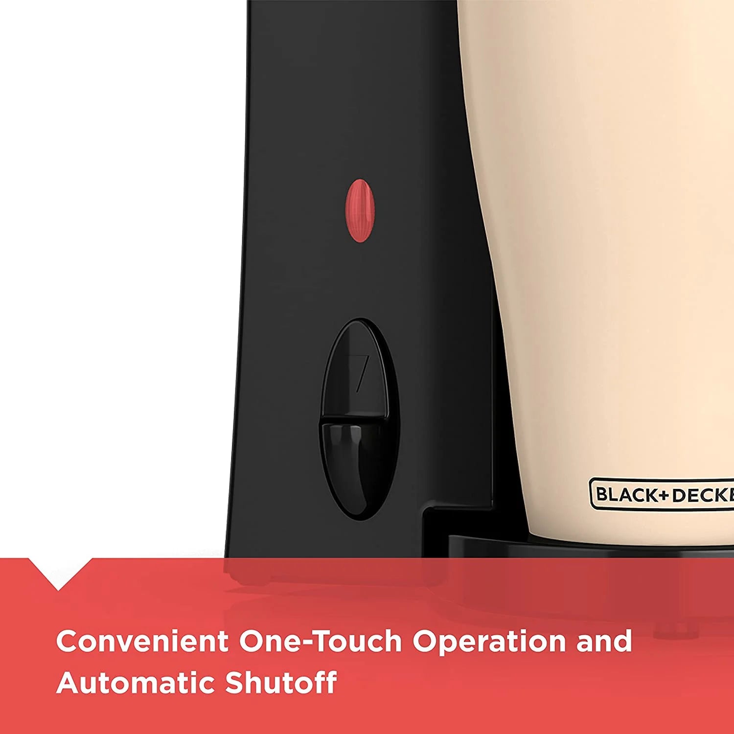 Personal Coffeemaker with Travel Mug, Black/Beige T71980