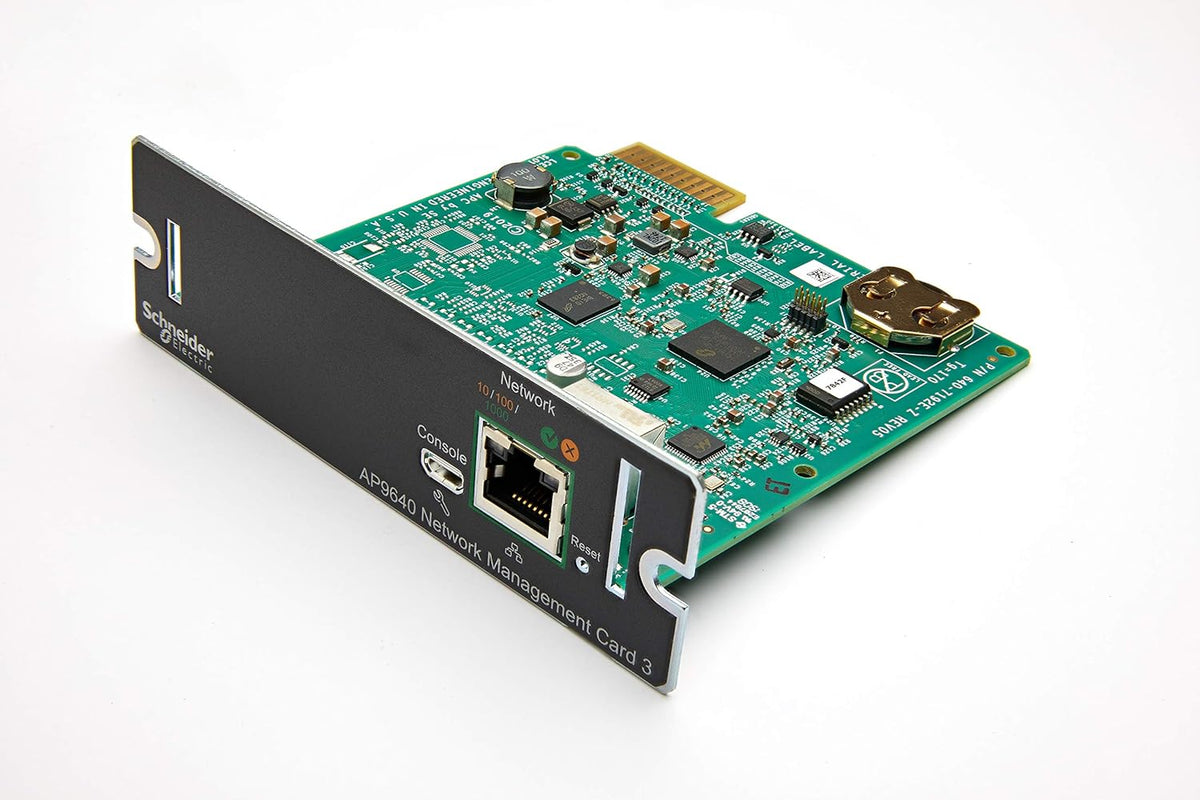 APC UPS Network Management Card 3 with 2 USB Ports and Temperature Monitoring I606628