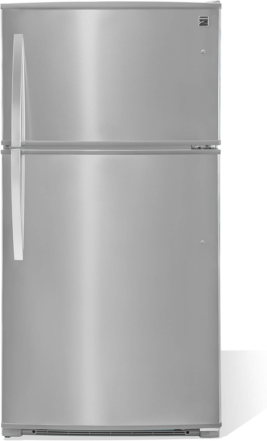 White Top-Freezer Refrigerator with LED Lighting, 20.8 Cubic Ft. Total Capacity U96374