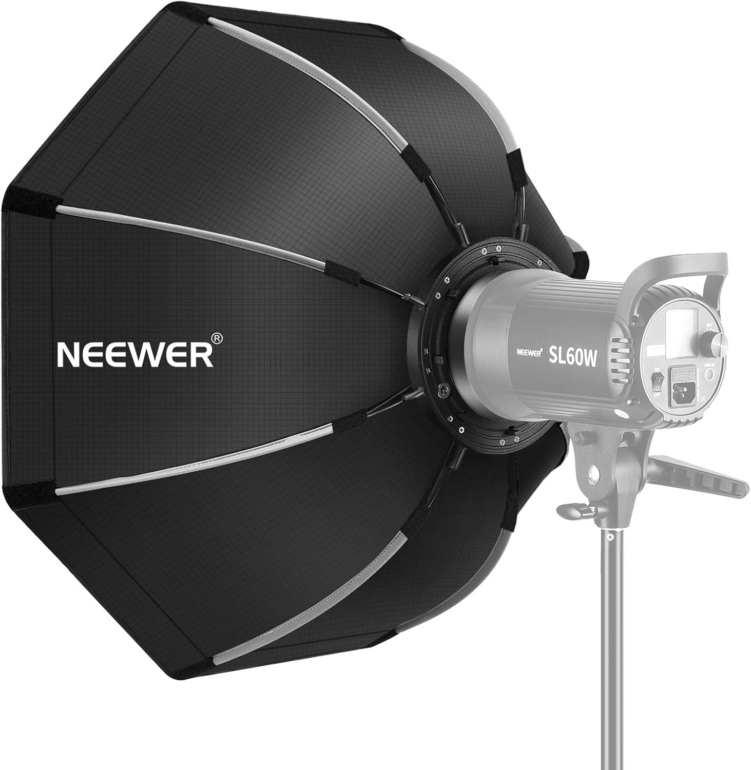 26 Inches Foldable Octagonal Softbox with Bowens Mount Speedring, Carrying Case O54407