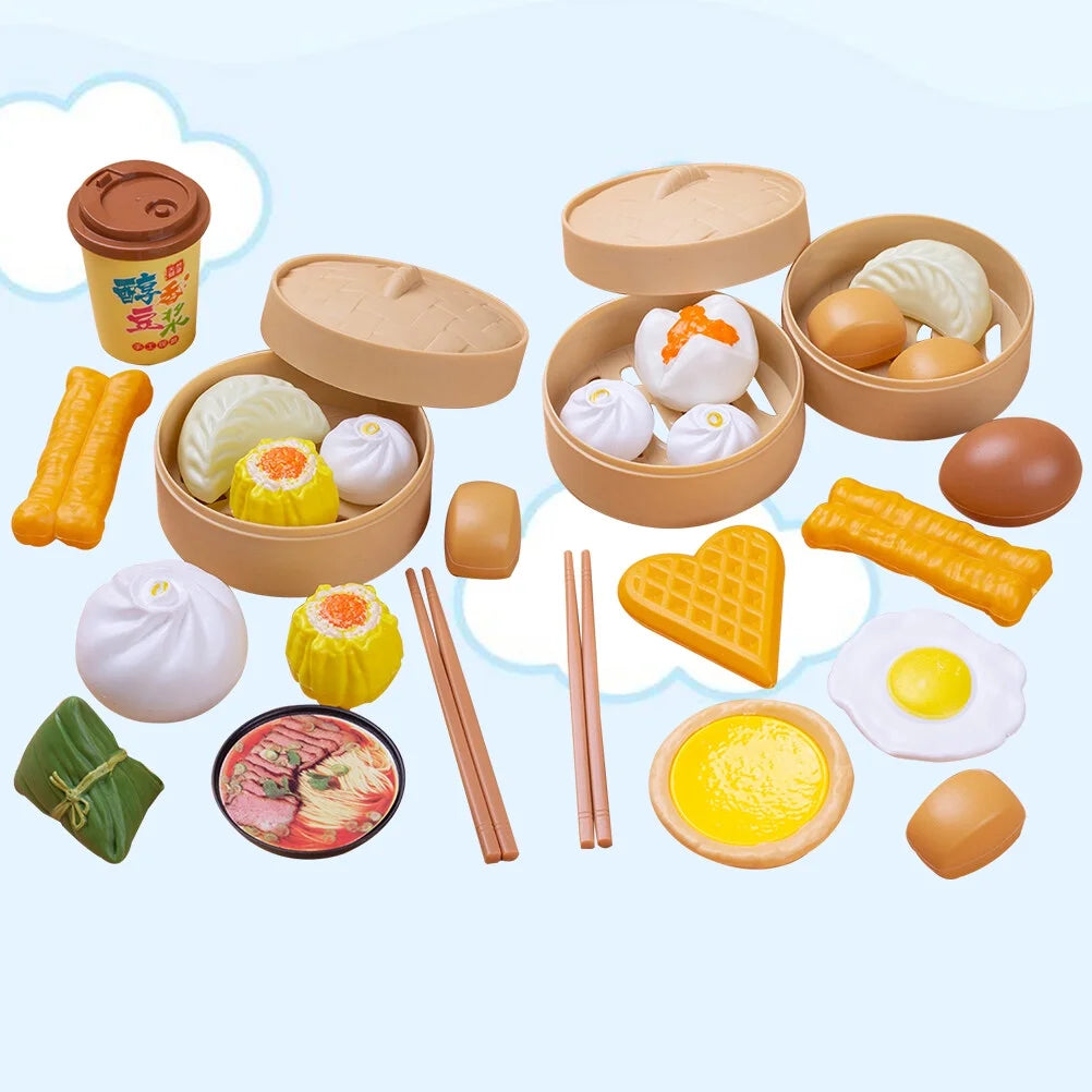 29pcs/2 Sets Kid Cooking Toys Kitchen Toys K39795