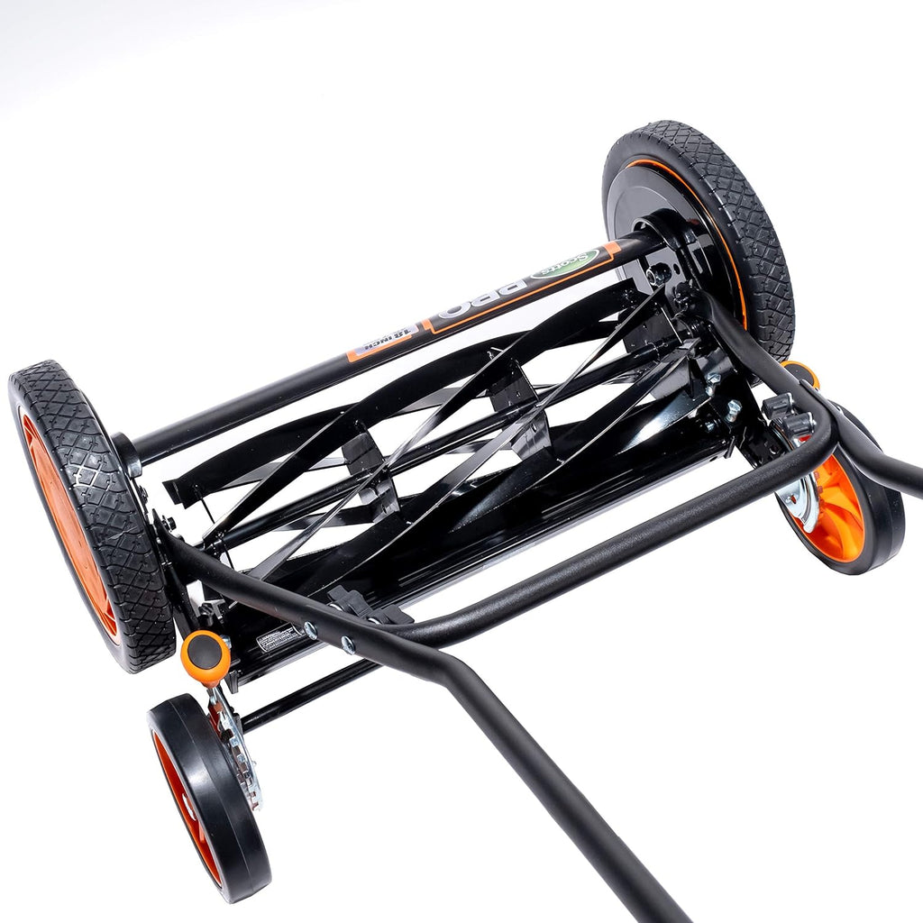 18-Inch 7-Blade Push Manual Reel Lawn Mower I575