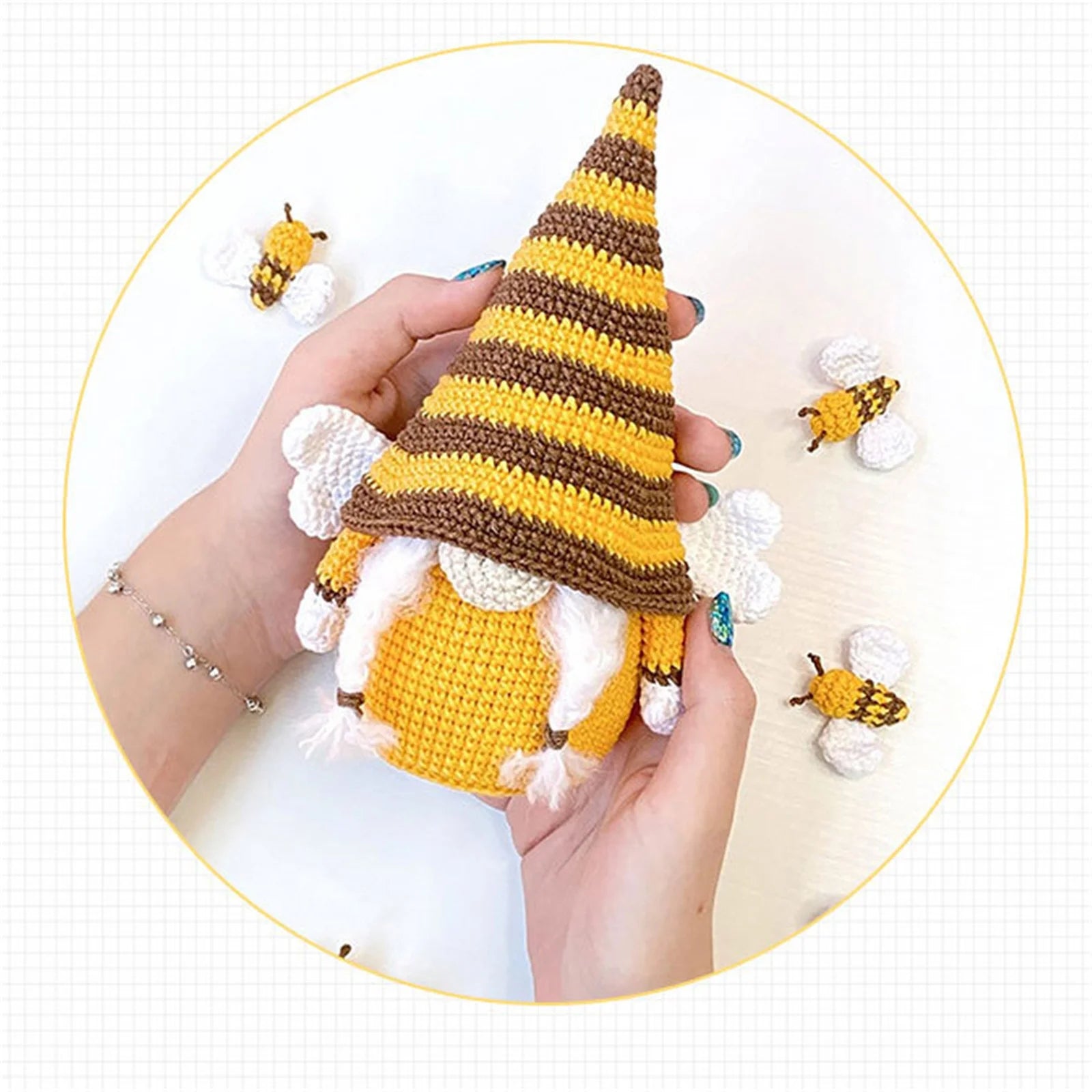 2 Pcs Plush Doll Home Decor Q840