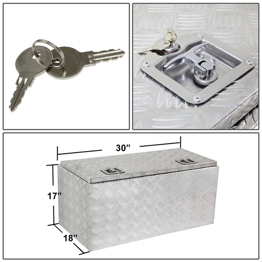 Aluminum Pickup Truck Bed Trailer Storage Tool Box D481927