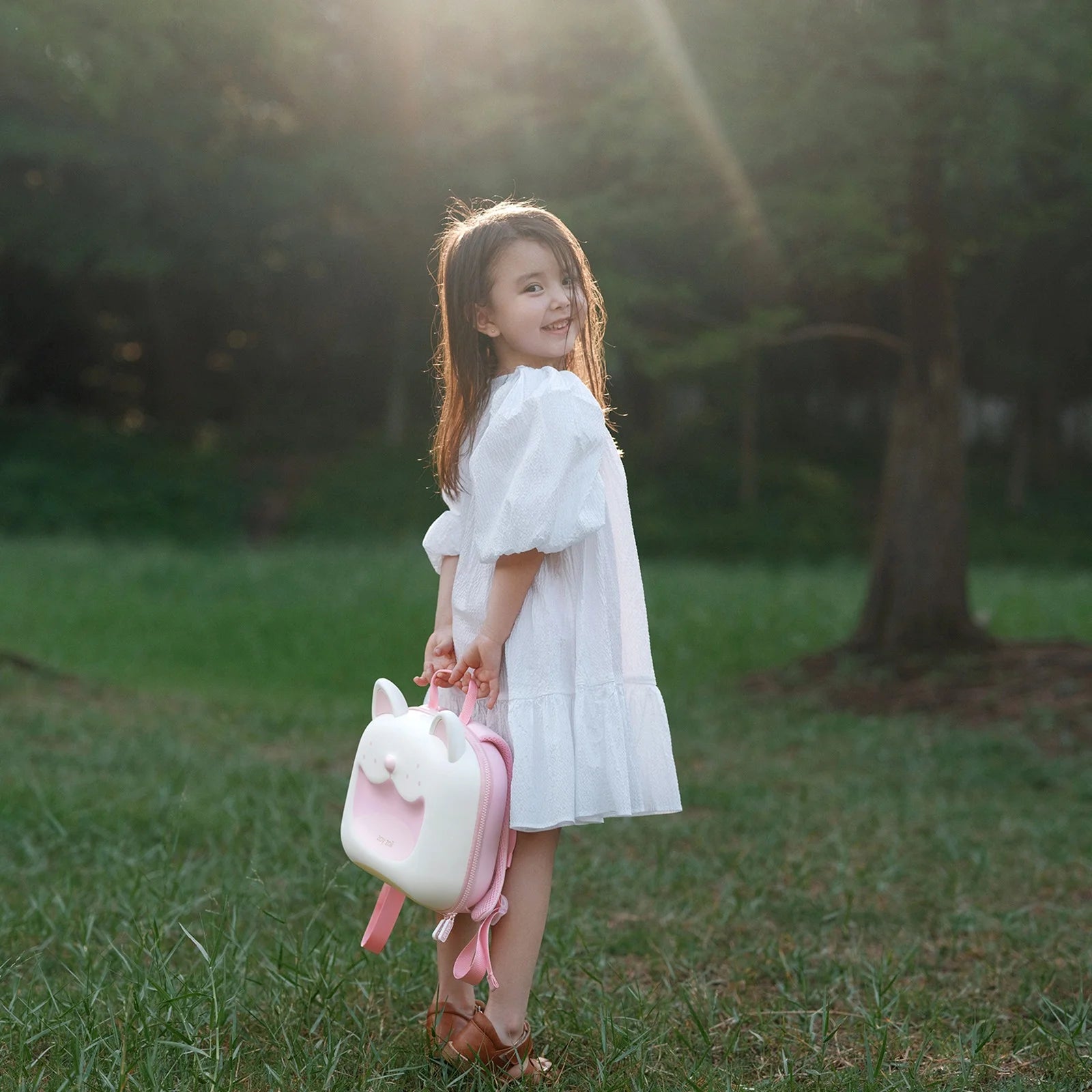 Sweetheart Kitty Waterproof Kids Backpack O7461