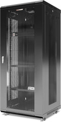 27 U Locking Wall Mount Server Rack Enclosure with Casters and Shelf F647370