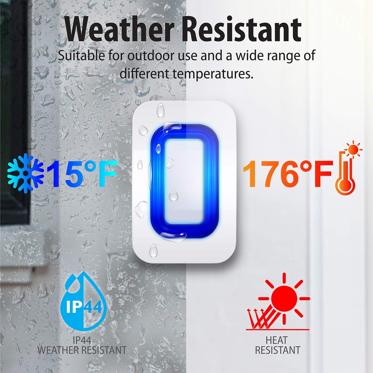 Wireless Home Security Driveway Alarm with Motion Sensor Y902262