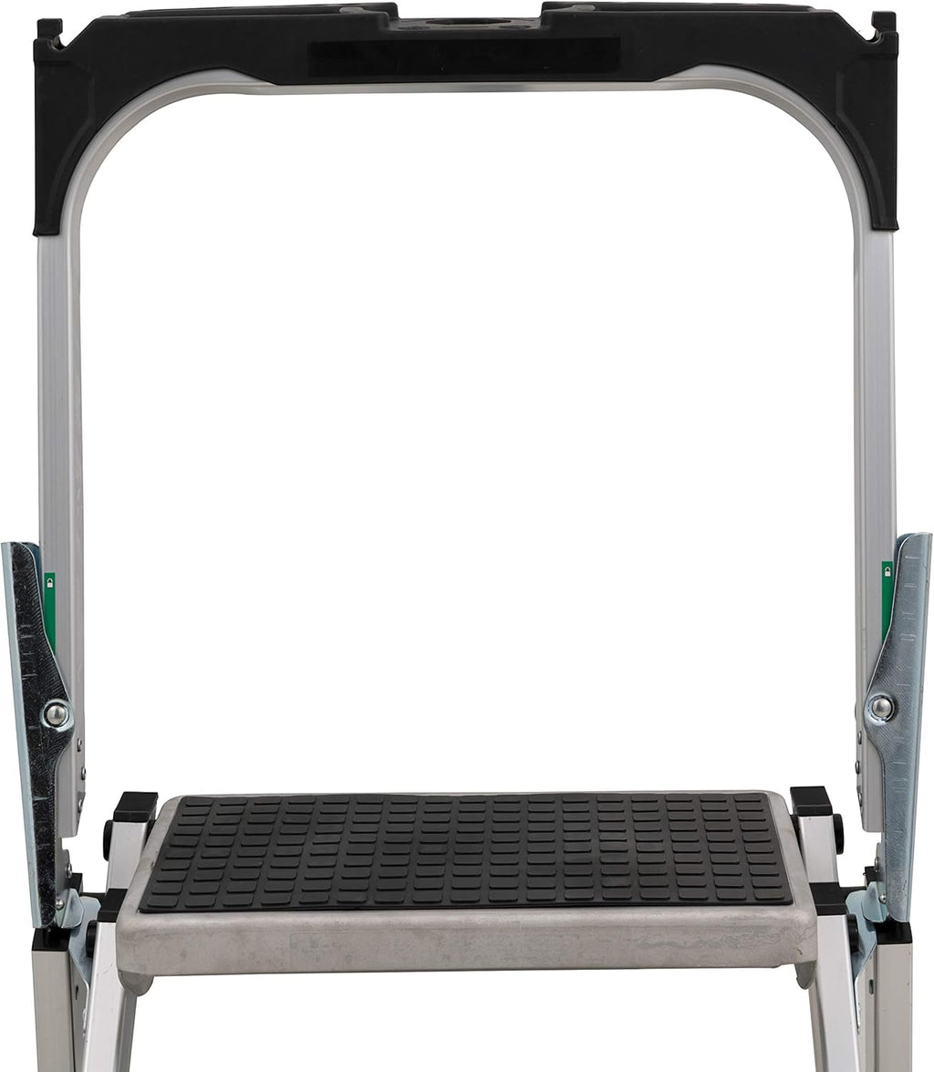 3-Foot Step Stool, 300-Pound Capacity, Silver V583