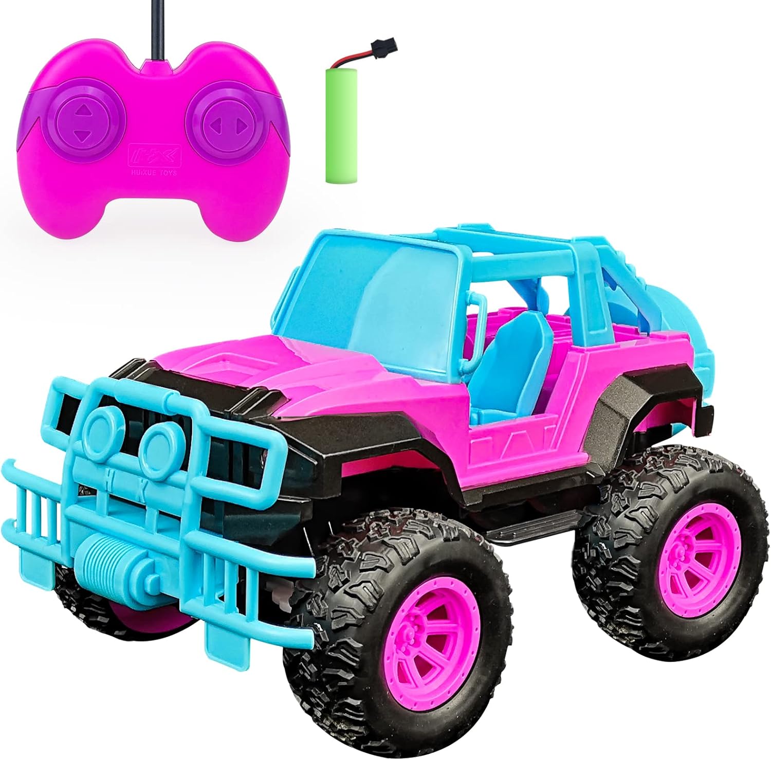 Purple 1:20 Scale RC Off Road Truck with LED Lights G259