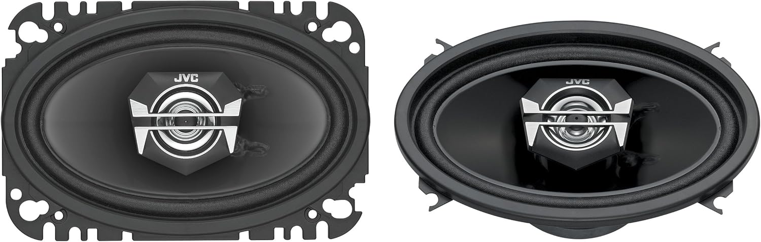 140-Watt 4-Inch x 6-Inch 2-Way Coaxial Speakers Pack of 2 J85525