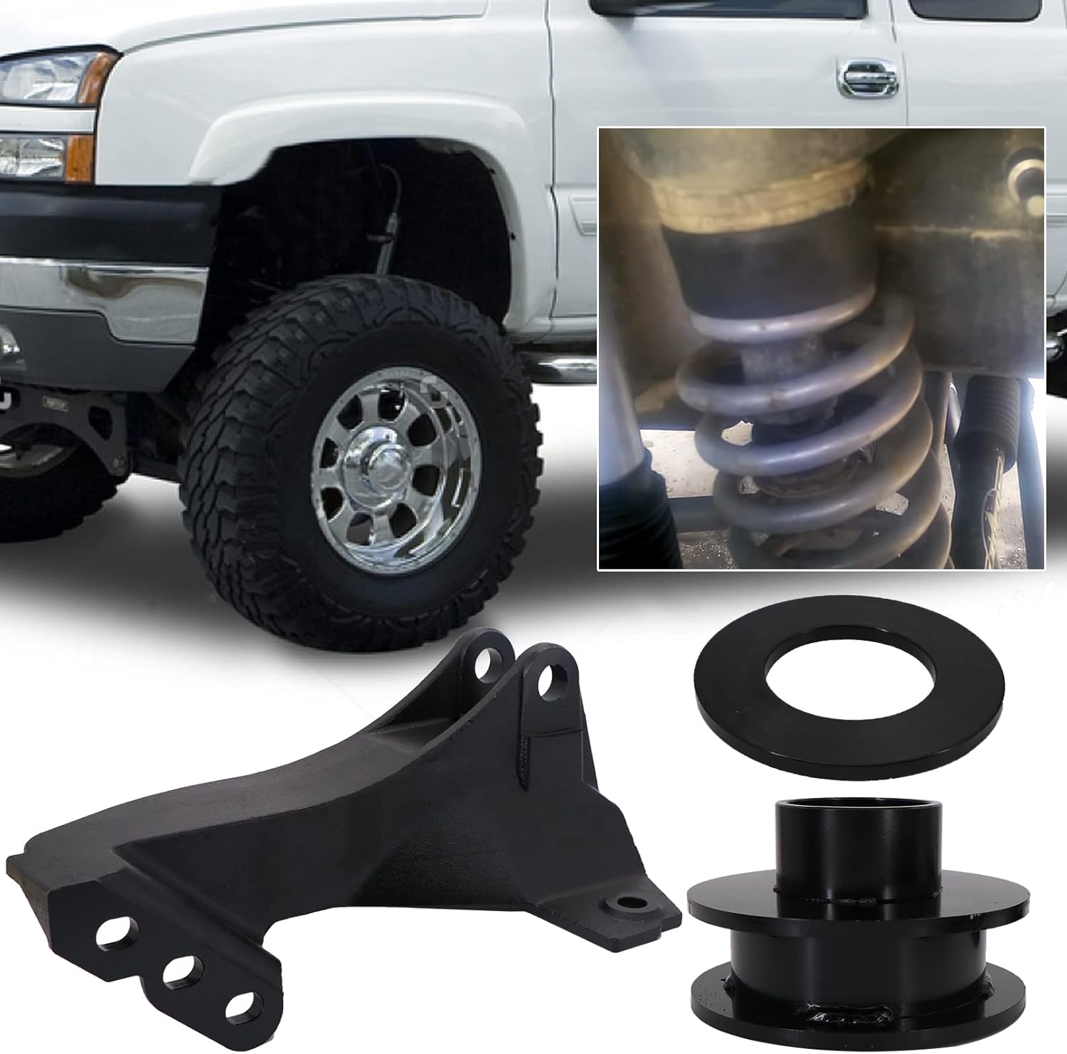 2.5” Leveling Kit with Track Bar Relocation Bracket S66478