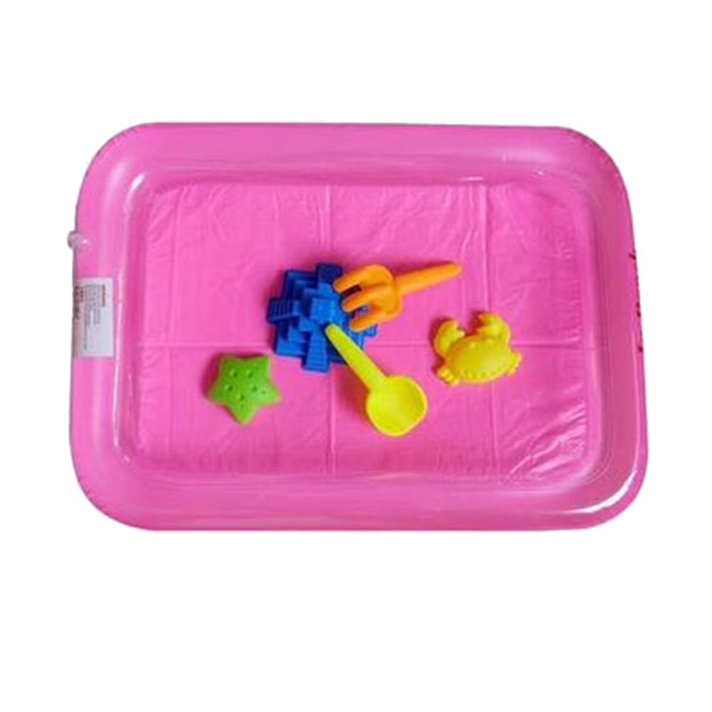 Pink Inflatable Sand Toy Tray S471