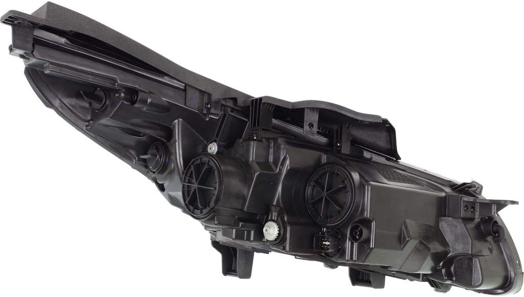 Black Housing Headlight Pair for Hyundai Sonata 2015 2016 2017 D7185