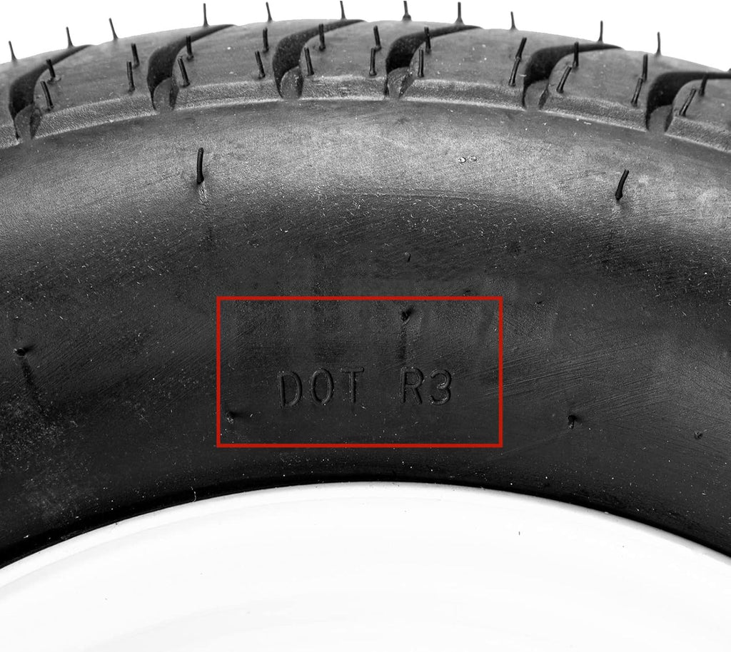Set of 2 Trailer Tires 20.5 X 8 X 10 6 Ply Z607