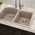 Truffle Granite Composite Topmount Sink U27572