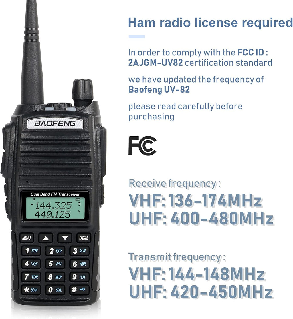 2 Way Radio 5 Pack Black F8663