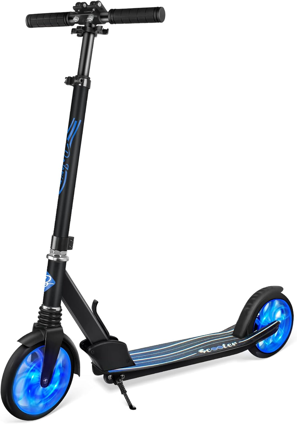 Foldable 2 Wheel Kick Scooter with Carry Strap O555998