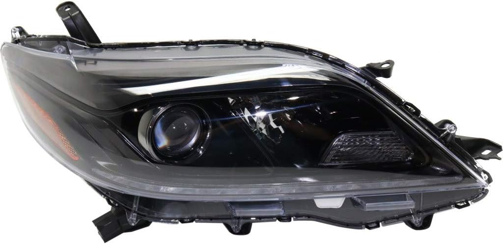 Passenger Side Halogen Headlight for Toyota Sienna 2015 2016 2017 U69680