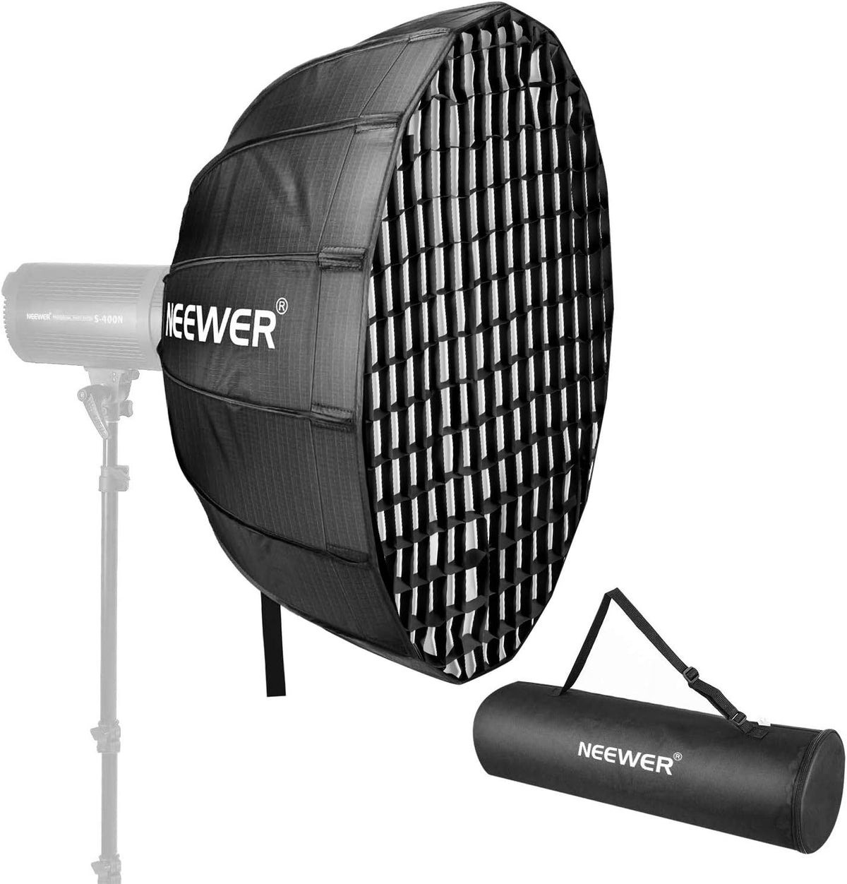 26 Inches Foldable Octagonal Softbox with Bowens Mount Speedring, Carrying Case O54407