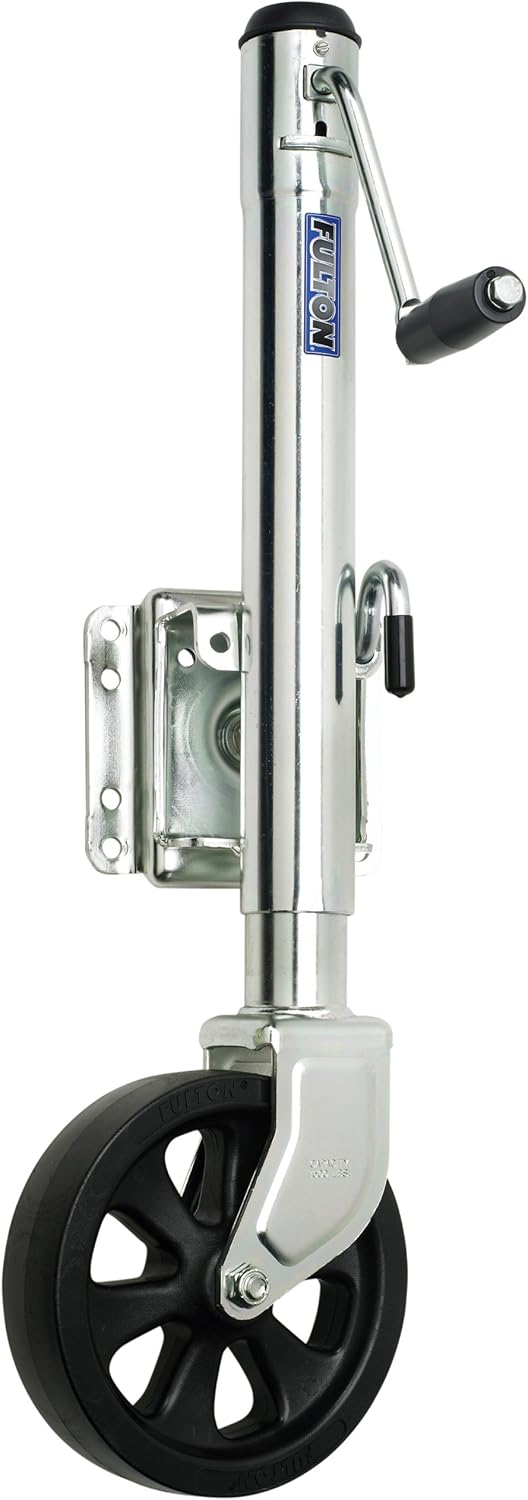 Swivel Trailer Tongue Jack with 8" Wheel, 1500 Lbs. Capacity L3945