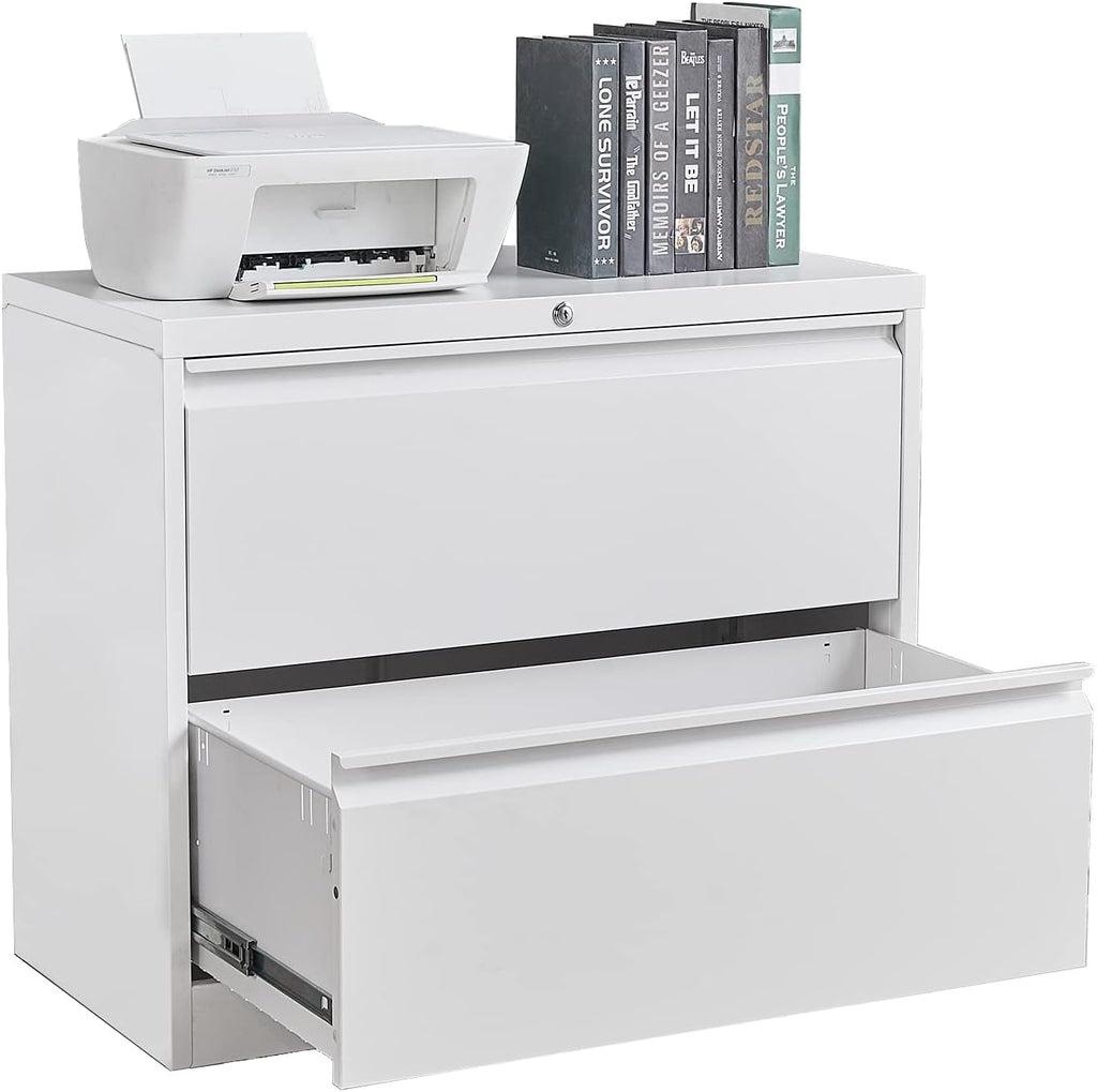 3 Drawer Metal Lateral File Cabinet with Lock P1122