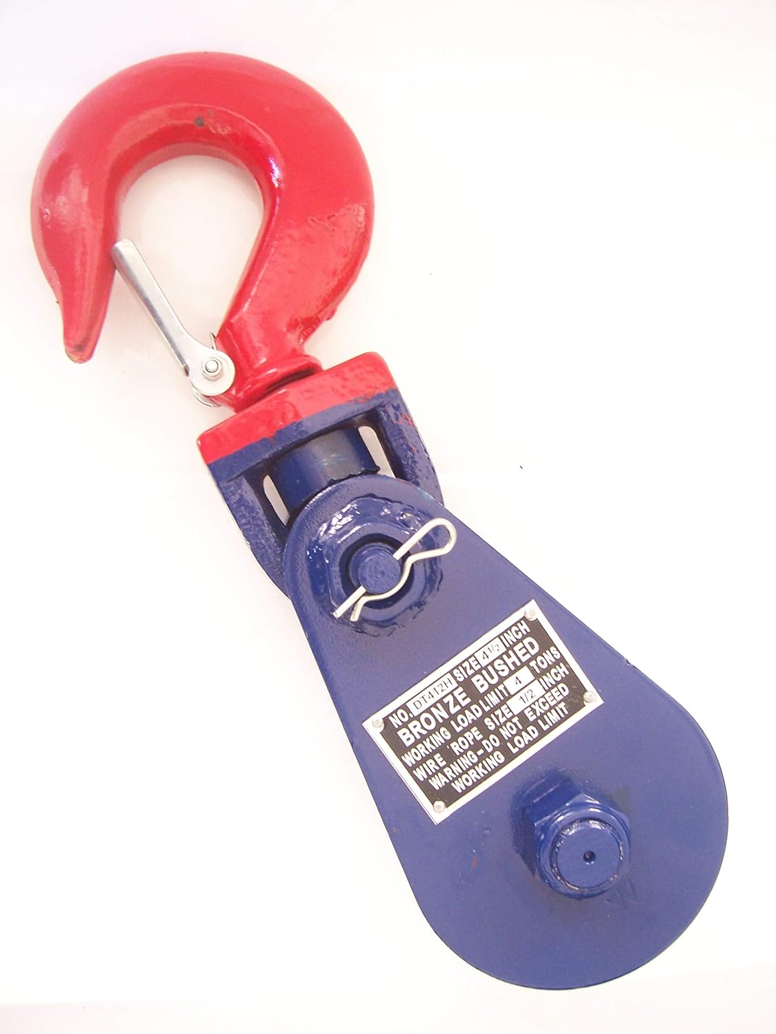 Snatch Block with Hook, 4 Ton Capacity T199