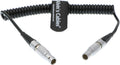 5 Pin Male to 5pin Timecode Coiled Cable Pack of 2 F207289