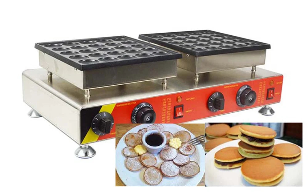 50 Holes Electric Pancake Machine Mini Waffle Dorayaki Maker B927618