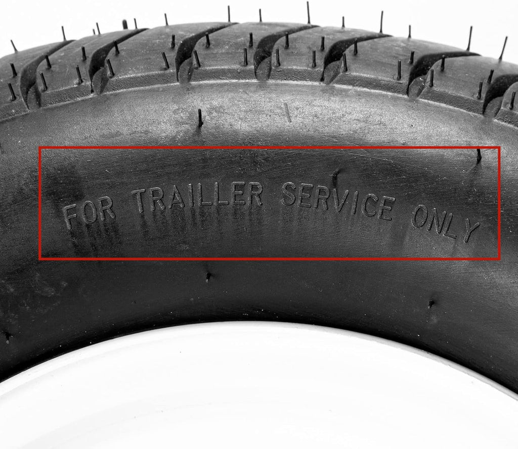 Set of 2 Trailer Tires 20.5 X 8 X 10 6 Ply Z607