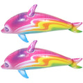 2pcs Inflatable Dolphin Toys Pool Party Favors C7655