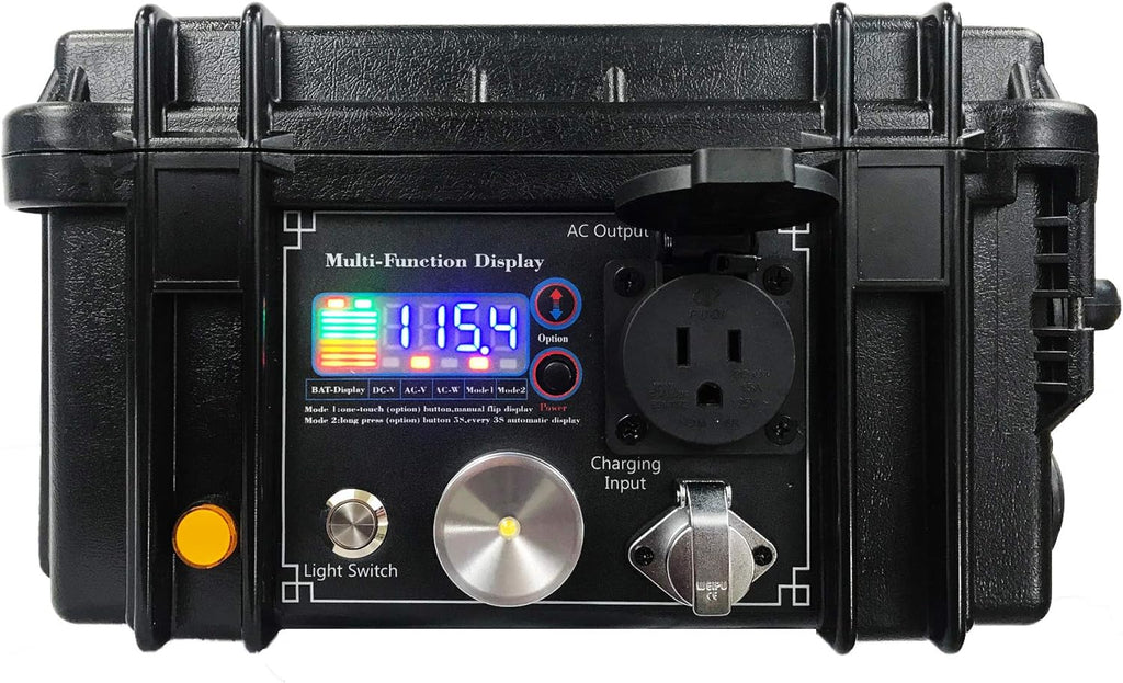 2000Wh Portable Power Station with 110/220V Output D433